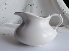 画像3: クレイユ モントロー 白い水差し  (3)