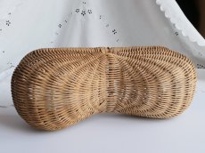画像11: フランス アンティーク ピーナッツ型のパニエ  (11)