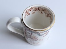 画像11: ジアン デミタス カップ  つばめと青鷺 2客セット A (11)