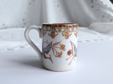 画像14: ジアン デミタス カップ  つばめと青鷺 2客セット A (14)