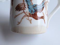 画像19: ジアン デミタス カップ  つばめと青鷺 2客セット A (19)
