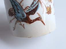 画像19: ジアン デミタス カップ  つばめと青鷺 2客セット B (19)