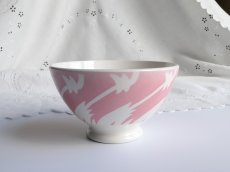 画像11: カフェオレボウル 風に揺れるお花 ピンク (11)