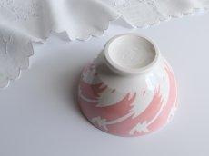 画像14: カフェオレボウル 風に揺れるお花 ピンク (14)