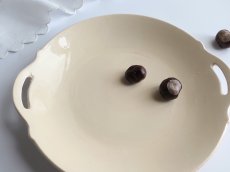 画像3: リュネヴィル ケーキプレート アイボリー (3)