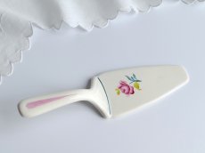 画像13: サルグミンヌ 陶器のケーキサーバー タルトサーバー (13)