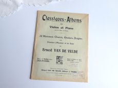 画像3: フランス アンティーク Classiques Albums 楽譜 A (3)