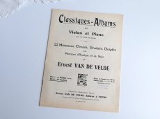 画像3: フランス アンティーク Classiques Albums 楽譜 B (3)
