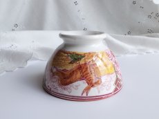 画像13: マーストリヒト カフェオレボウル 野うさぎ (13)