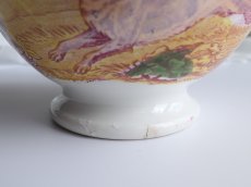 画像10: マーストリヒト カフェオレボウル 野うさぎ (10)