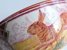 画像11: マーストリヒト カフェオレボウル 野うさぎ (11)