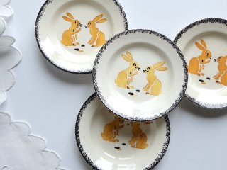 フランス　アンティークカトラリーレスト　アニマル　動物　うさぎ　１個 フランス アンティークカトラリーレスト アニマル 動物 うさぎ