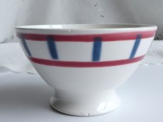 画像9: バドンヴィレー カフェオレボウル バスク柄　 (9)