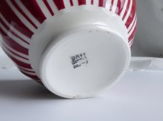 画像7: ディゴワン カフェオレボウル しましま ボルドー  (7)