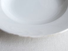 画像13: クレイユ モントロー 白釉の深皿 (13)