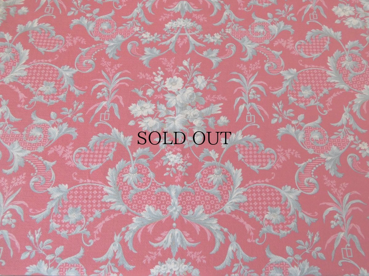 画像5: フランス アンティーク ファブリック ナポレオンIII  花籠 グランス　(在庫2→0) (5)