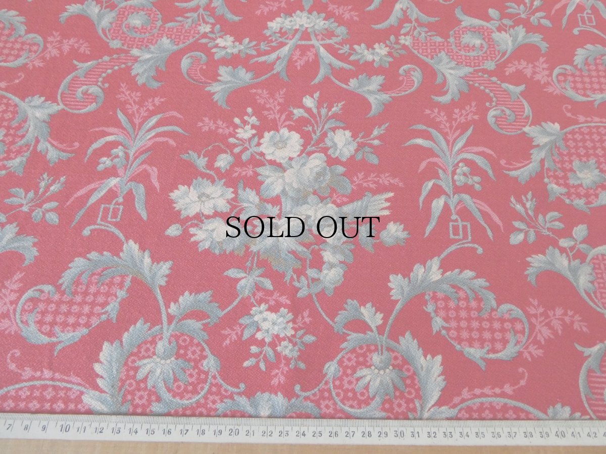 画像8: フランス アンティーク ファブリック ナポレオンIII  花籠 グランス　(在庫2→0) (8)