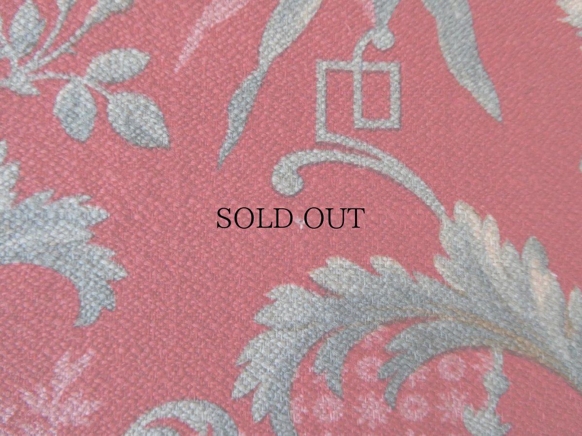 画像12: フランス アンティーク ファブリック ナポレオンIII  花籠 グランス　(在庫2→0) (12)