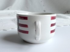 画像6: バドンヴィレー カップ＆ソーサー バスク柄  (6)