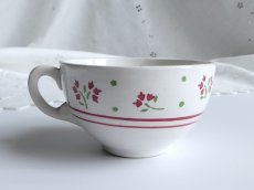 画像3: リュネヴィル カップ＆ソーサー 小花のステンシル B (3)