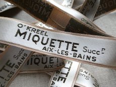 画像4: フランス製 メルスリー ラベル 布タグ  '' MIQUETTE ''　(在庫6→0) (4)