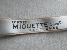 画像5: フランス製 メルスリー ラベル 布タグ  '' MIQUETTE ''　(在庫6→0) (5)