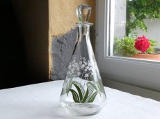 画像13: フランス アンティーク すずらんのカラフェ (13)