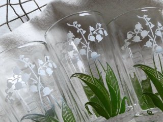 フランスアンティーク バンブー クリスタルガラスのトレイ クリア硝子 カフェ フランスアンティーク バンブー クリスタルガラスのトレイ