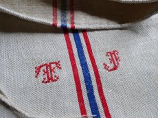 画像15: グレインサック トリコロール 赤のクロスステッチ TJ (15)