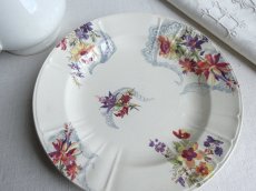 画像2: サルグミンヌ プレート '' LAVALLIERE '' 花とレース B (2)