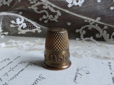 画像3: フランス アンティーク 指ぬき CABLE LOUIS L'OR (3)