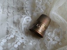 画像10: フランス アンティーク 指ぬき CABLE LOUIS L'OR (10)
