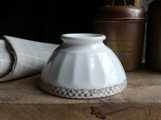 画像10: フランス ヴィンテージ  金彩のカフェオレボウル  (10)