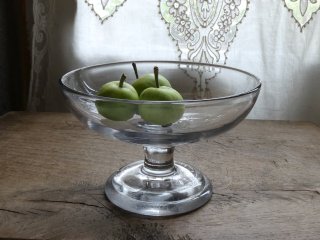 フランスアンティーク　19世紀のガラス　ペンプレート フランスアンティーク 19世紀のガラス ペンプレート
