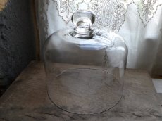 画像2: フランス アンティーク ゆらゆらガラスのクロシェ  (2)