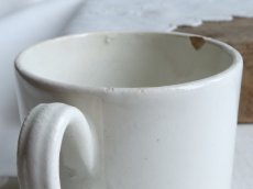 画像10: ヴィエイヤール ボルドー 白いデミタスカップ (10)