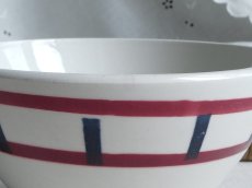 画像13: バドンヴィレー カフェオレボウル バスク柄　 (13)