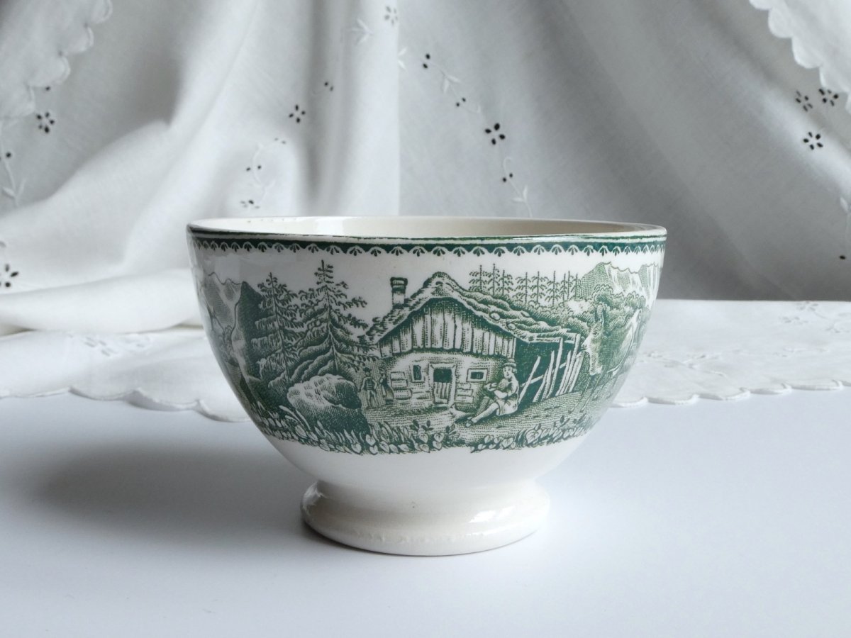 画像3: BOCH カフェオレボウル  '’ALPES''  アルプス グリーン (3)