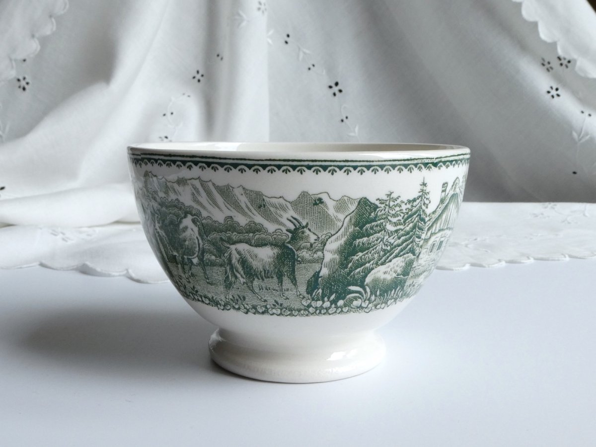 画像10: BOCH カフェオレボウル  '’ALPES''  アルプス グリーン (10)