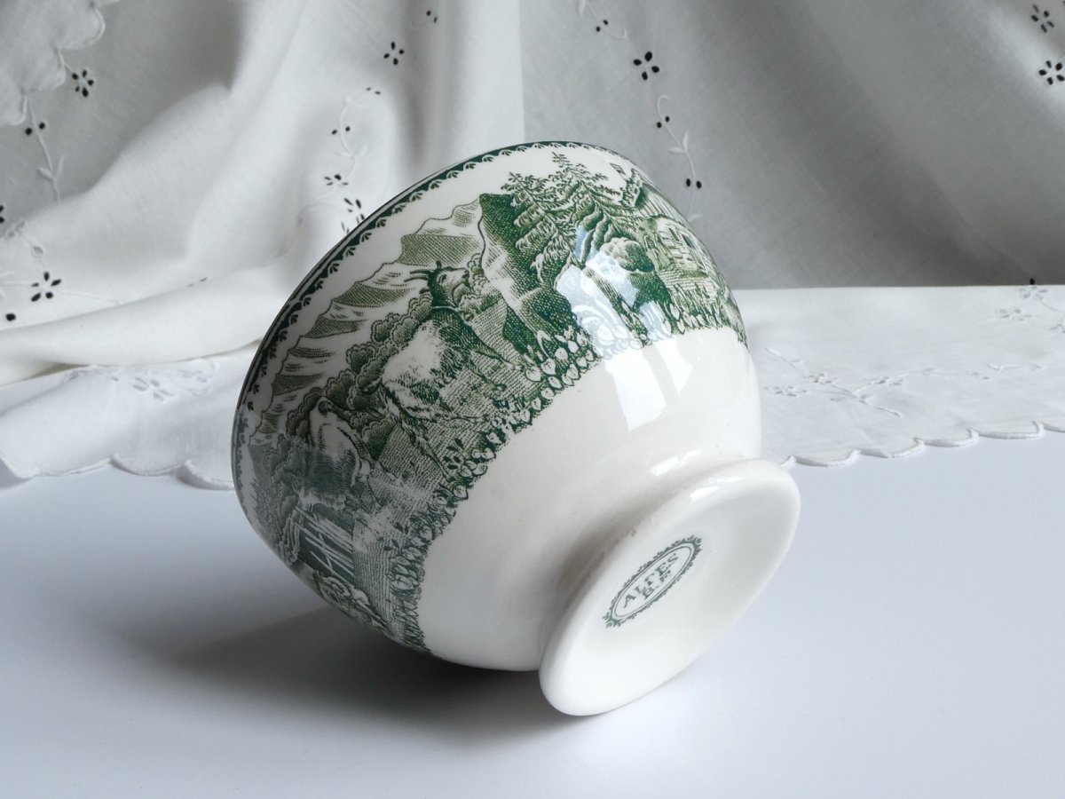 画像11: BOCH カフェオレボウル  '’ALPES''  アルプス グリーン (11)