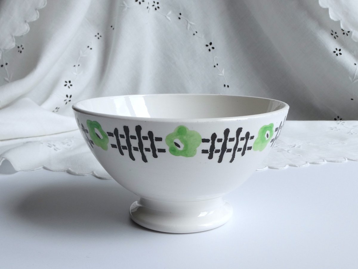 画像2: ディゴワン & サルグミンヌ カフェオレボウル お花のトレリス (2)