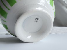 画像6: バドンヴィレー カフェオレボウル しましま ライム (6)