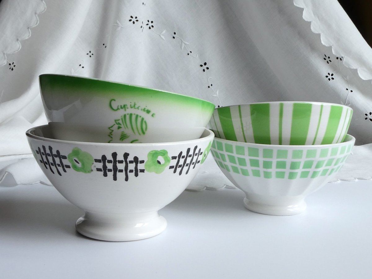 画像12: ディゴワン & サルグミンヌ カフェオレボウル お花のトレリス (12)