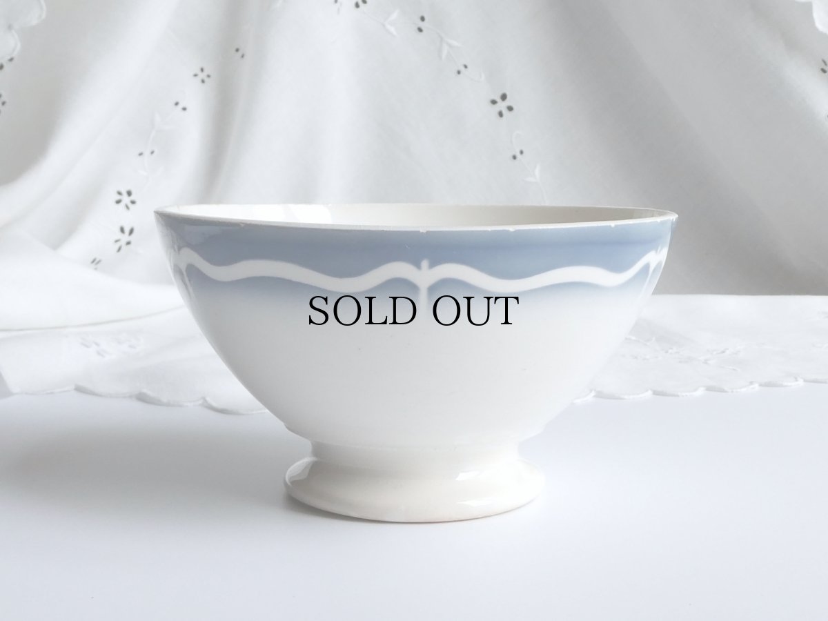 画像2: ディゴワン＆サルグミンヌ  カフェオレボウル '' NINA ROSA ''  フレンチブルー (2)