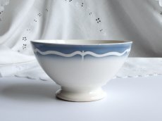 画像2: ディゴワン＆サルグミンヌ  カフェオレボウル '' NINA ROSA ''  フレンチブルー (2)