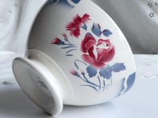 画像16: ディゴワン＆サルグミンヌ  カフェオレボウル '' NINA ROSA ''  フレンチブルー (16)