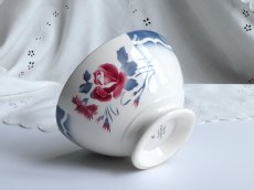 画像15: ディゴワン＆サルグミンヌ  カフェオレボウル '' NINA ROSA ''  フレンチブルー (15)