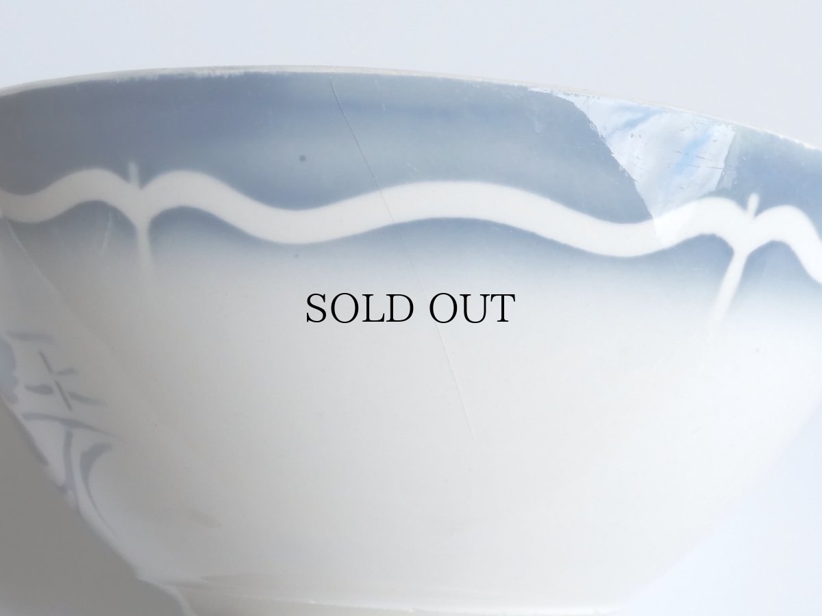 画像10: ディゴワン＆サルグミンヌ  カフェオレボウル '' NINA ROSA ''  フレンチブルー (10)