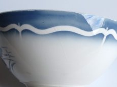 画像10: ディゴワン＆サルグミンヌ  カフェオレボウル '' NINA ROSA ''  フレンチブルー (10)