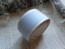 画像2: フランス製 巻きリボン ブルーシエル (2)